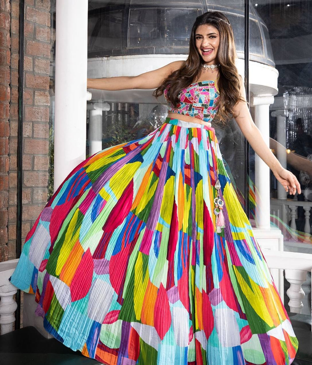 Carnival Kaleidoscope Lehenga