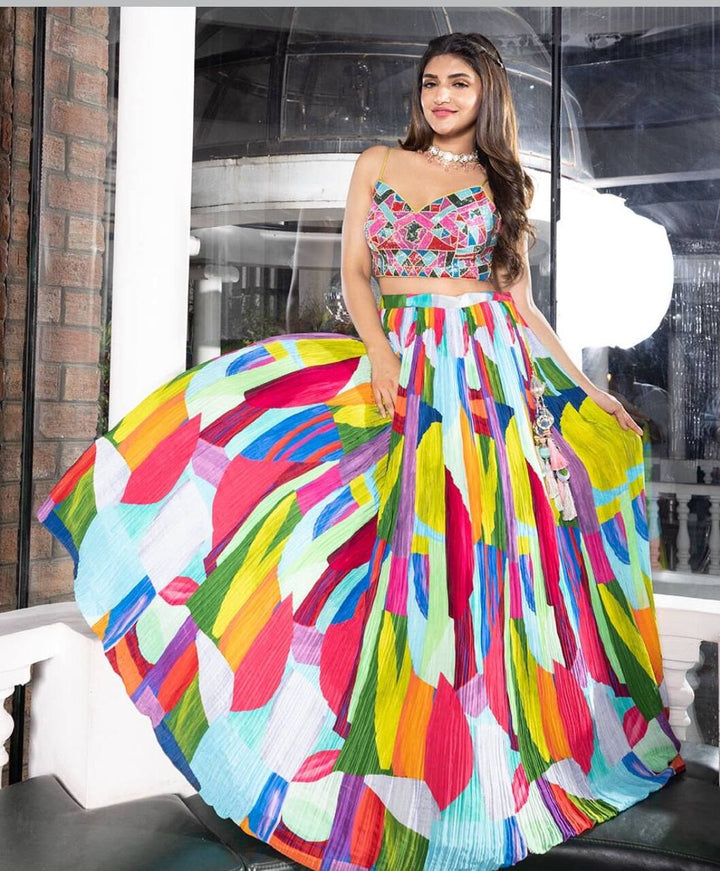 Carnival Kaleidoscope Lehenga