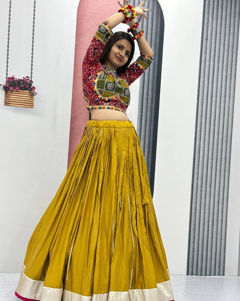 Golden Heritage Choli Couture